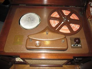 Vintage Soundmirror BK 411 audio recorder reel to reel Brush 