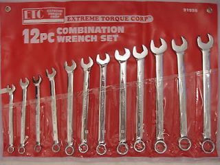 Extra Long Six 6 Point Metric Combination Wrench Set 8 to 19mm MM 