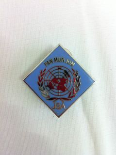 MEGA RARE JSA MP Genuine Epaulet PIN, Badge, DMZ, Korean Military 