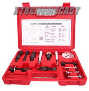AIR CONDITIONING COMPRESSOR CLUTCH SERVICE TOOL KIT