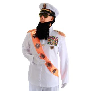 Adult Comedy Movie The Dictator Ruler Military General Jacket & Sash 