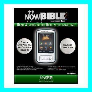 NASB NowBible Color Audio Visual Reader Electronic Now Bible Player 