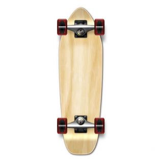 New Natural Complete Longboard Mini Cruiser Skateboard
