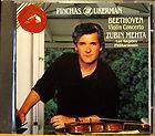 BEETHOVEN Violin Concerto Pinchas Zukerman Zubin Mehta RCA Original 