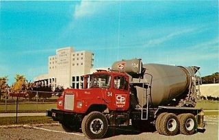 Concrete Products Cement Mixer Truck, Christiansburg, Virginia, Dexter 