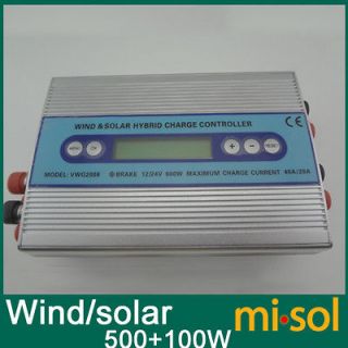   Wind Charge Controller 500W+100W, wind charge controller, regulator