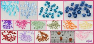 10000 X Acrylic Crystal Diamond Confetti Wedding Table Scatters 
