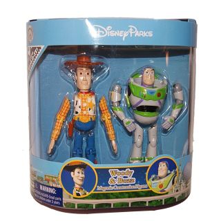   Parks Buzz and Woody TOY STORY Magnets Construction Fugure Set NEW