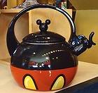   Parks Mickey Mouse Body Parts Pattern Metal Teapot Tea Kettle NEW