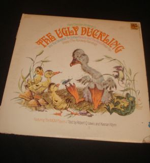 Vintage Hans Christian Andersons THE UGLY DUCKLING   Vinyl Record 