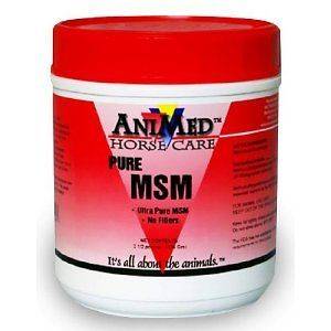 Animed MSM Pure Crystals 16 oz Joint Cartilage Skin Health Equine 