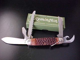 Vintage Knife Remington R4 Utility 5 Blades USA New in Box FREE USA 