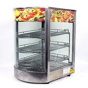   Stainless Steel Countertop Food Pizza Display Warmer 20x17x14