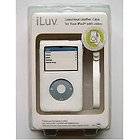 White Leather Case For iPod Classic W/Video 30GB 60GB 80GB 120GB 160GB 