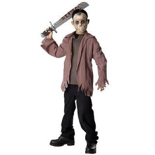   Voorhees Friday the 13th Scary Dress Up Halloween Teen Child Costume