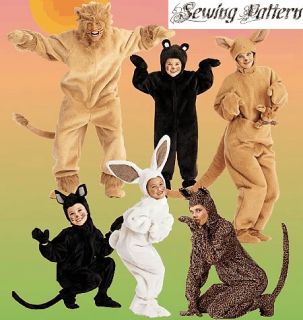 McCalls 6106 Animal Costumes for all   Sewing Pattern