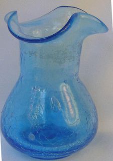 crackle glass vases