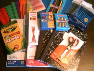   To School SuppliesPens, Pencils, Crayons, Paper, Folders & Much More