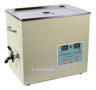   Liters 450 W ULTRASONIC CLEANER for LAB DENTAL Cleaning w/ Heater ef2