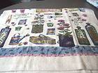Herbs Lavender Thyme Sage Dill Basil Crochet Top Kitchen Towel