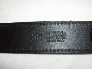 LEATHER MONEY BELT 1.5 INCH REMOVABLE BUCKLE MADE IN USA ALL SIZES