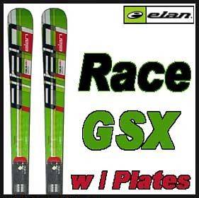 10 11 Elan FIS WaveFlex GSX 182cm Skis w/Plates NEW 