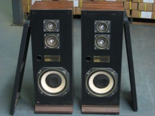 Vintage Fisher Studio Standard STV 853 Speaker Set   No Reserve