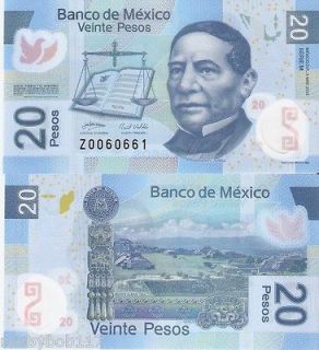 MEXICO 20 Pesos Banknote World Money Currency Note Central America 