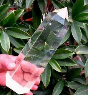 Hot sale*White NATURAL clear quartz crystal point healing with free 