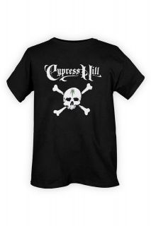 NEW Cypress Hill Skull And Crossbones T Shirt Size L