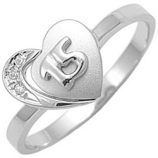Sterling Silver CZ Heart 15th Happy Birthday Quinceanera Love Teen 