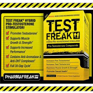 Pharma Test Freak Testosterone Booster 120 Caps Extreme Anabolic no 