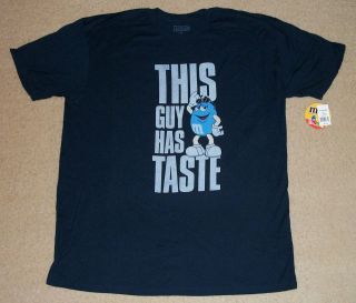 Blue This Guy Has Taste Mens T Shirt NEW Licensed Candy