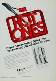 1977 Ad Daisy Rifle Carbine Toy Gun Trail Rider Boss   ORIGINAL 