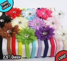 Baby children reborn daisy Flower hairband Headband
