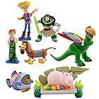 Disney Store Toy Story Summer Figure Play Set 7 Pc Cake Toppers Buzz 