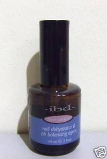 IBD Nail Dehydrate Dehydrator Prep ph Balance .5oz/15ml