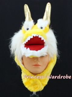 For Halloween Chinese Legendary Dragon Hat Costume ONE Free Size Gift 