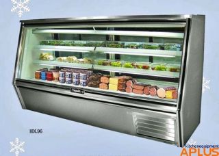 Leader 96 Double Duty Refrigerated High Deli Meat Display Case HDL 96