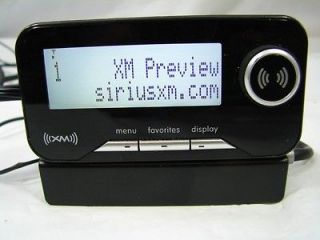 Audiovox XM Radio reciever model 136 4267 with Dock, car adapter 