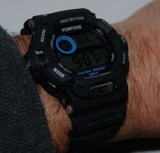 Po LED swatch band DIGITAL  mens wristwatch designers