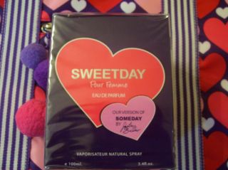 DIAMOND COLLECTION SWEET DAY JUSTIN BIEBER SOMEDAY TYPE PERFUME $15.99 