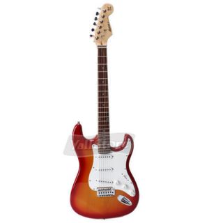 red electric guitar in Guitar