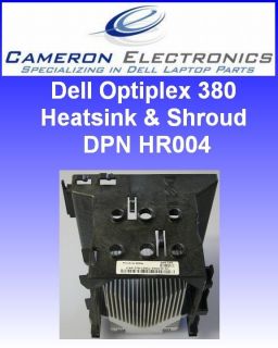 Dell Optiplex 380 Heatsink & Shroud HR004