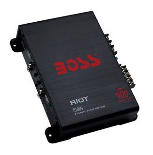 BOSS R1004 400 Watt 4 Channel MOSFET Amp Car Stereo Power Amplifier