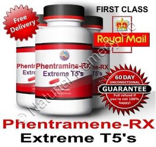Phentramine RX T5 Diet Pills Slimming Tablets Suppressant Pill Body 