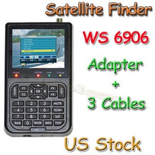   SatLink WS 6906 DVB S FTA Digital Satellite Dish LNB Signal Finder