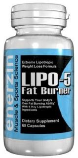 Lipo 5 Fat Burner 60c Diet Pills Lose up to 20 lbs Fast