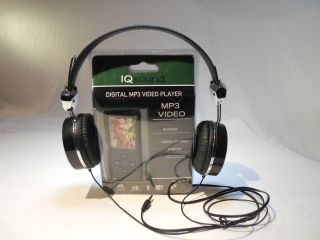 IQ Sound 4GB Digital  Video Player Voice Recorder SC 4528 Black 