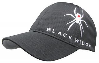 BLACK WIDOW ICON GOLF HAT   BLACK